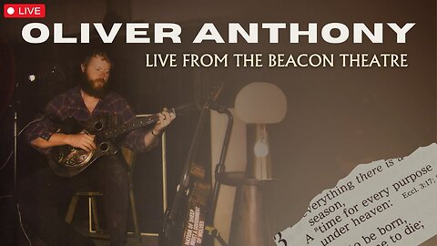 🔴 LIVE: Oliver Anthony at The Beacon for an Easter Charity Concert!