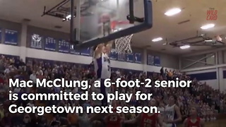 High School Senior Throws Down Epic Windmill Dunk