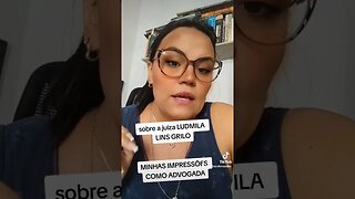 LUDMILA LINS GRILO ótima juíza na minha opinião!