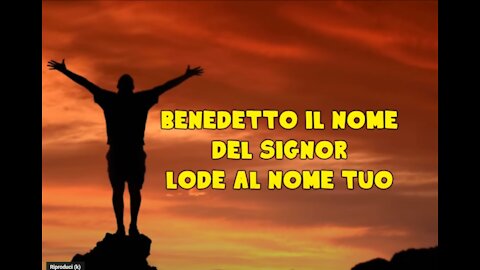 Lode al nome tuo canzone+testo Il glorioso nome di Gesù ''Gesù,è l'unico nome dato agli uomini per essere salvati'' (Atti 4:12) - Egli mi glorificherà, perché prenderà del mio e ve l'annunzierà (Gv16)