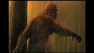 Red-Haired Bigfoot Scares Man and Dog