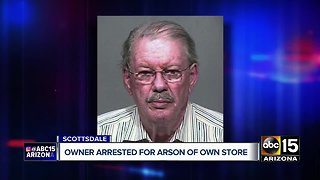 Business owner arrested for arson of own store