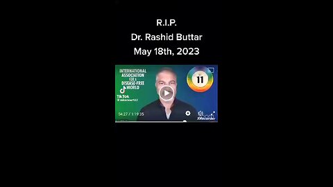 R.I.P. Dr. Rashid Buttar