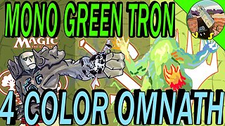 Mono Green Tron VS 4 Color Omnath｜Cheap Moves ｜Magic the Gathering Online Modern League Match