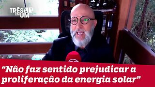 #JosiasDeSouza: Não faz sentido prejudicar a proliferação da energia solar