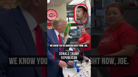 Donald Trump, Gives Away Free Ice Cream