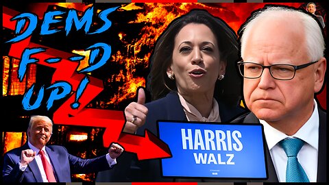 Kamala Harris Picks WOKE Tim Walz to Complete SOCIALIST Ticket!