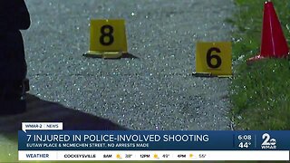 Man with semiautomatic rifle shoots seven in officer involved shooting