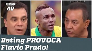 Brasil 5 x 0 Peru: "Fala MAL do Cebolinha agora!" Mauro Beting provoca Flavio Prado!