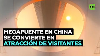 Puente de Chongqing en China se convierte en una atracción turística