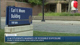 University of Michigan warns about COVID-19 exposure on campus