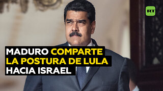 Maduro respalda públicamente las palabras de Lula sobre Gaza