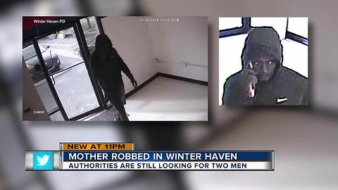 Winter Haven mom robbed while at park with child