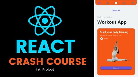 React Crash Course with React Web App project