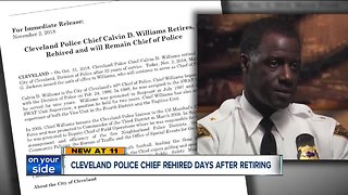 Cleveland Police Chief Calvin Williams retires, is rehired 2 days later