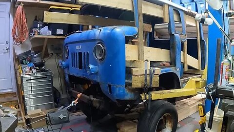 Cab Removal on 1964 M 677 Jeep