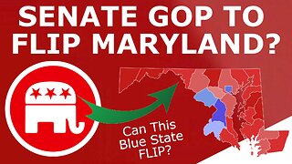 Even Maryland May Be IN PLAY for Senate Republicans...