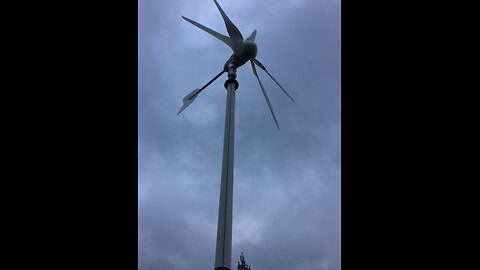 Tumo-International wind turbine at 65'