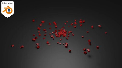 Explode objects in #blender using cell fracture!