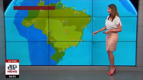 Tempo seco nas áreas Centrais do Brasil nesta quinta-feira (04)