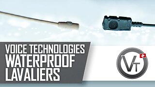 Voice Technologies Waterproof Pro Lavaliers - VT500 & 403WA Microphones