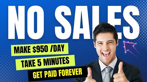 (NO SALES) Make $950 Per Day Online, Promote CPA Offers, CPA Marketing for Beginners, CPA