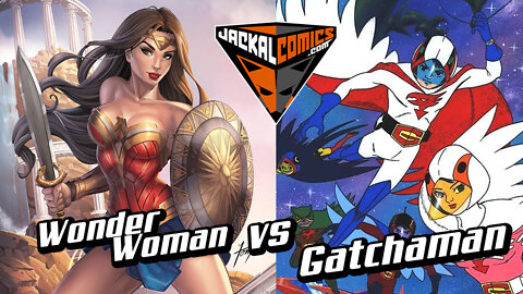 WONDER WOMAN Vs. GATCHAMAN - Comic Book Battles: Who Would Win In A Fight?