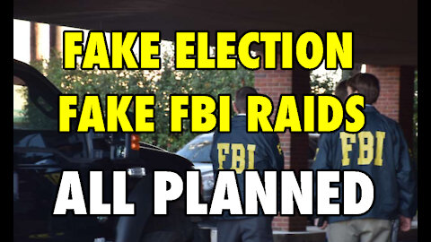 Fake FBI Raids & Fake Narratives - Helps Obama & Globalists Continue Agenda