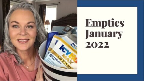 Empties January 2022/Giveaway winner announced