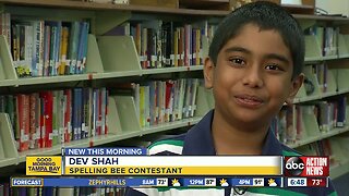 Local speller Dev Shah to participate in Scripps Spelling Bee