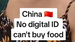 China. No Digital ID No Food