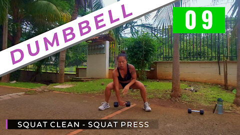 Follow Along HOME WORKOUT With Dumbbells
