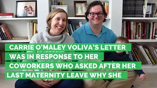 Mother Writes Open Letter to Coworkers After They Call Maternity Leave a ‘Vacation’