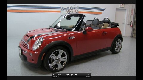 2006 Mini Cooper S Convertible Start Up, Exhaust, and In Depth Review