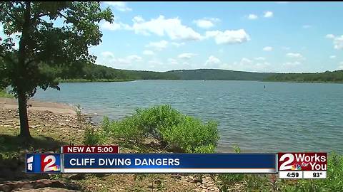 Troopers warn about cliff diving dangers