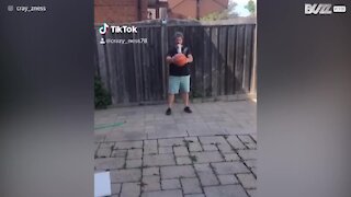 Un "Basketball Beer Challenge" qui ne fini pas comme prévu!