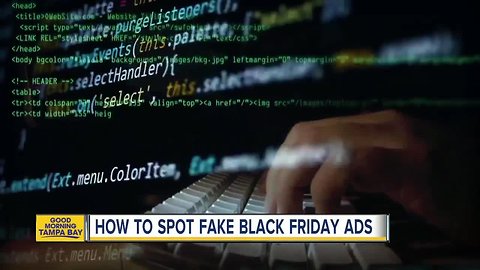 How to spot fake Black Friday ads