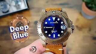 San Martin Bronze Submariner Homage SN017-Q-35 Honest Watch Review #HWR