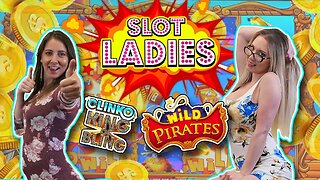 🎰SLOT LADIES go Head-to-Head 🎰on WILD PIRATES⚓ and KING OF BLING💰 Double Challenges!!