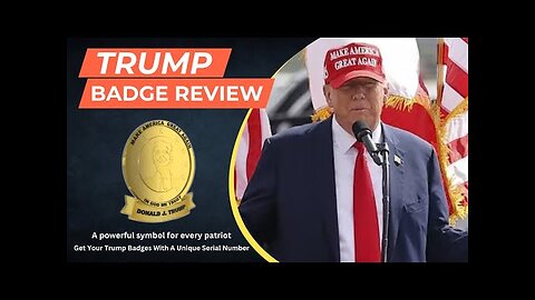 Donald Trump Badge Review - Donald Trump Patriot Badge Reviews - Trump Patriot Golden Badge Review
