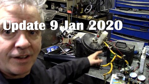 Update and power steering pump job. 9 Jan 2022