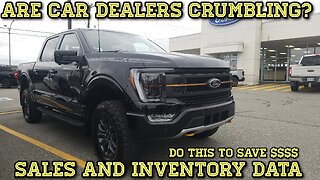 CAR DEALER CRASH? SALES AND INVENTORY for Automakers
