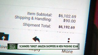 Scammers target Amazon in new phishing scam