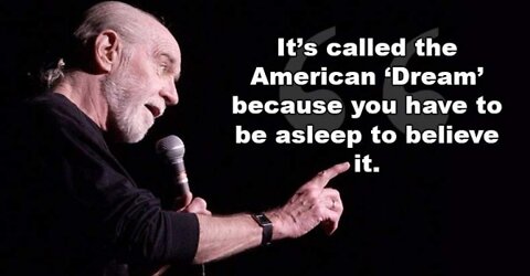 George Carlin KNEW Who The Criminals Are ~ It's a Big Club and We Ain't In It