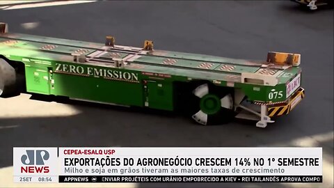 Exportações do agronegócio crescem 14% no 1º semestre