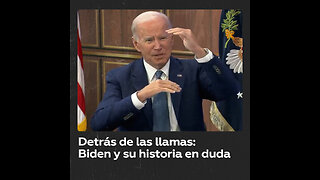 La casa en llamas: Biden y sus cambiantes relatos sobre perder un hogar