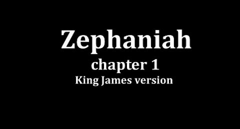 Zephaniah 1 King James version