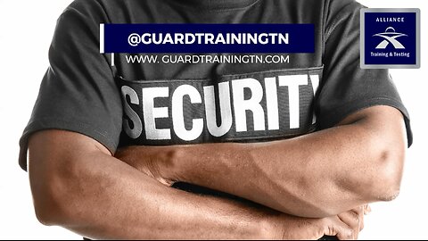 Become a Security Pro & Get Licensed Tennessee's Top Training @guardtrainingtn