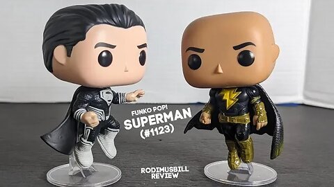 Funko Pop Movies Superman - Black Suit from Zack Snyder's Justice League (#1123) Rodimusbill Review