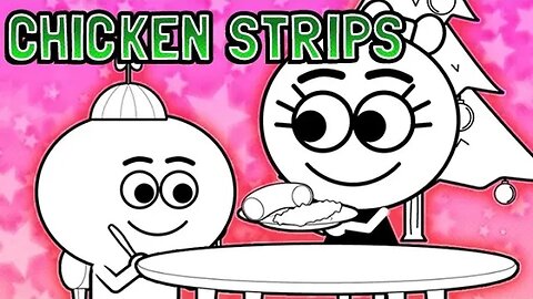 The Best Chicken Strips You Can Eat For Christmas 🎄 (Animation Meme)